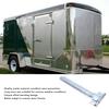 Trailer Door Hinge Strap for Side Enclosed 16in Offset Bent Metal Parts for Cargo Utility RV