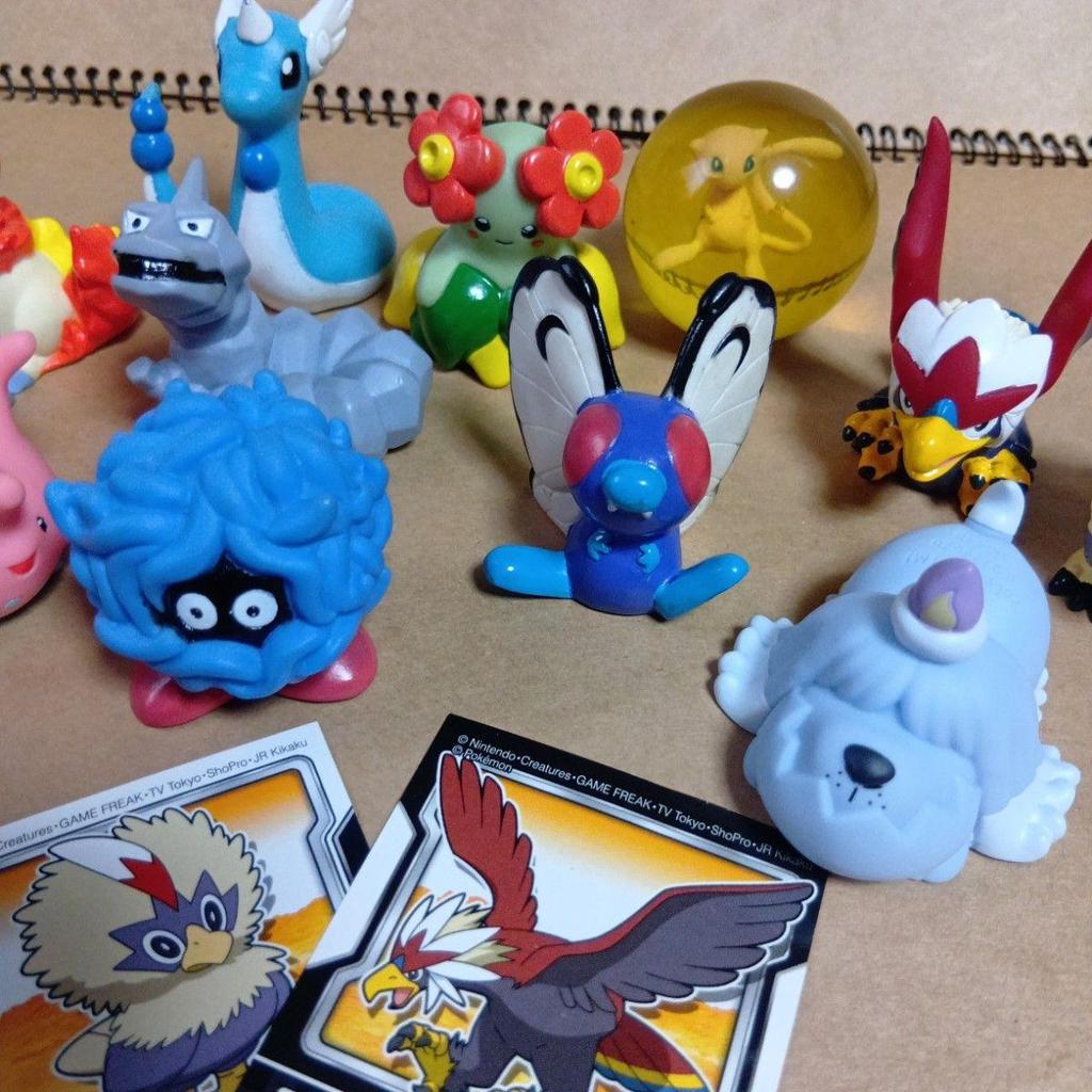 Used Pokemon Kids Soft Vinyl Finger Puppet Pokemon