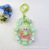 Flocking Wizard Cute Grain Mobile Phone Chain Keychain Bag Doll Pendant Accessories
