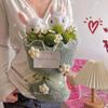 Stuffed Cartoon Plush Flower Bouquet Cartoon Animal Cartoon Artificial Flowers  Graduation Gifts