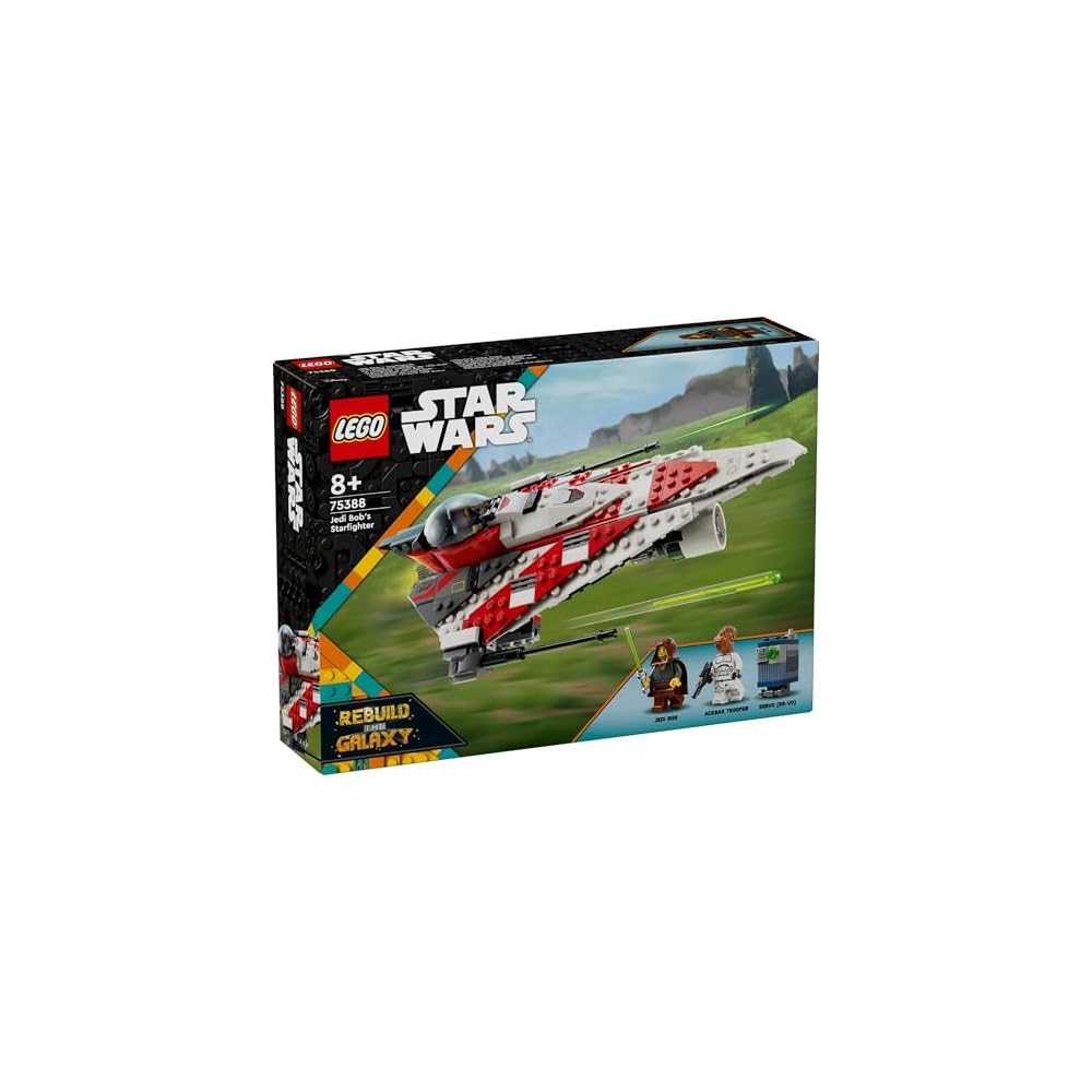 LEGO Star Wars Jedi Bob's Starfighter Toy Building Set for Kids Ages 8-10 Space Theme 75388