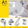 Zhi Shi Faucet Diverter Hair Washing Shower Kit