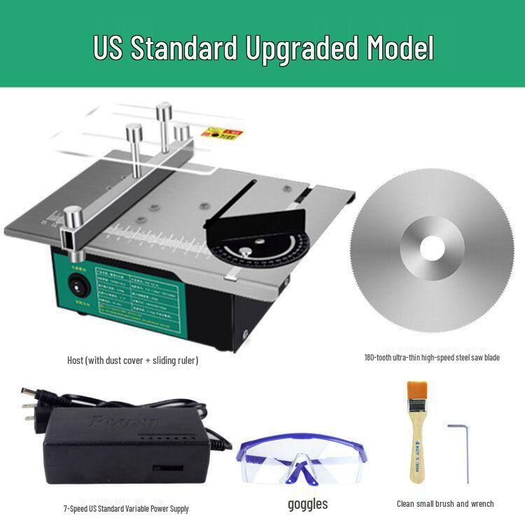 Xinyuanfeng Mini Table Saw: Precision DIY Multi-Function Electric Cutting Machine