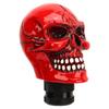Skull Gear Shift Knob Red Universal Skull Head Resin Shift Lever Handle Shifter Knob Manual Lever Stick for Cars