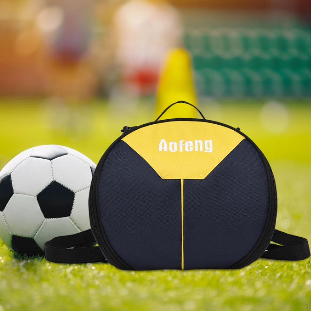 Basketball Bag Backpack with Adjustable Shoulder Straps Portable Oxford Sports Ball Handbag
