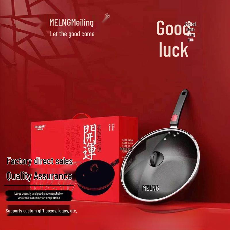 MeiLing Maifan Stone Non-Stick Stir-Fry Wok