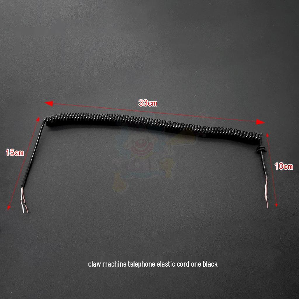 Elastic Coiled Cord for Claw Machines and Gantry Ropes