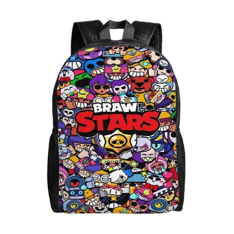 V96 Brawl Cartoon Fighters Batoh - Vodotěsný denní batoh pro školu a outdoorové použití ve Velké Británii