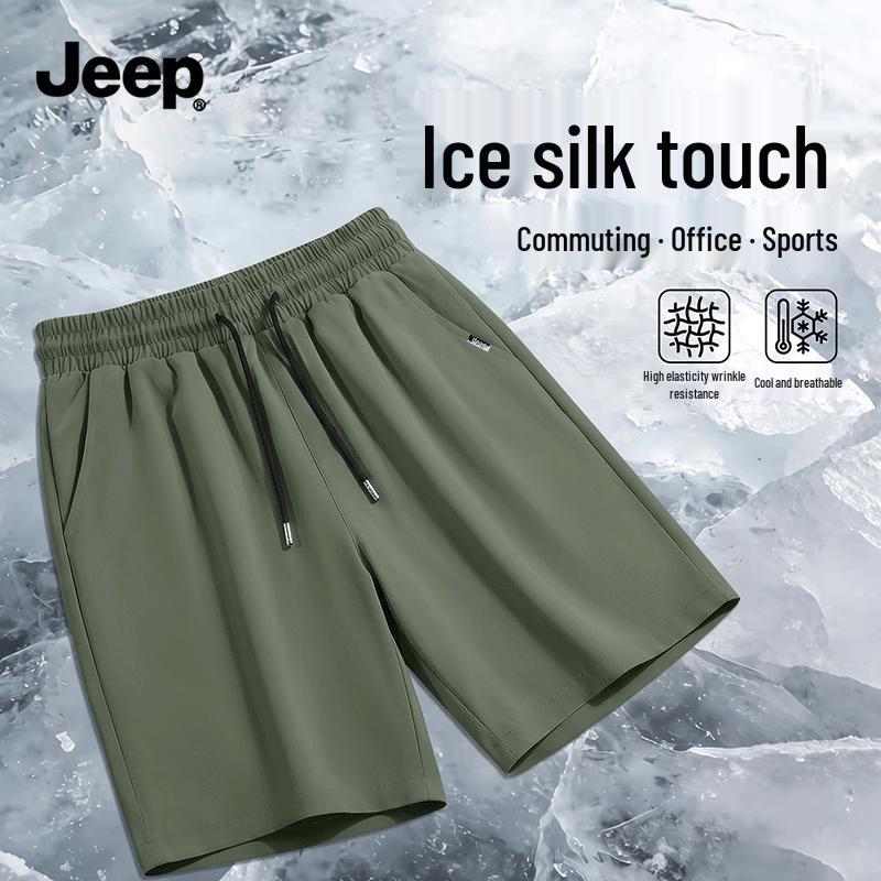 JEEP Men s Cooling Quick-Dry Lightweight Sports Shorts M