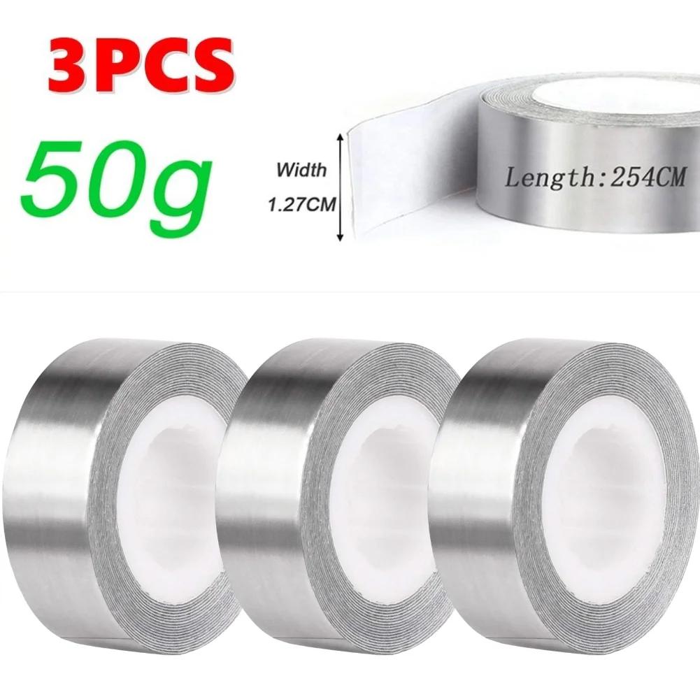 1Roll 30g/50g/100g High Density Lead Weights Golf Lead Tape Self-Adhesion for Wood Iron Putter Wedge Clubs Head Tennis Lead Tape