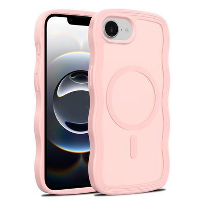 New Wave Edge Magnetic Phone Case for IPhone 16 Pro and Apple 16e 2-in-1 Skin Feel Phone Case