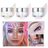 Glitter Gel Cream Eyeshadow Cream Glitter Highlighting Highlighter Face Glitter Burst Stage Makeup for Party Birthday Daily Use