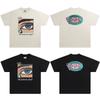 GALLERY DEPT Heartbreak Girl Tears Tee Print Hot Stamping Glitter Crew Neck Short Sleeve T-Shirt