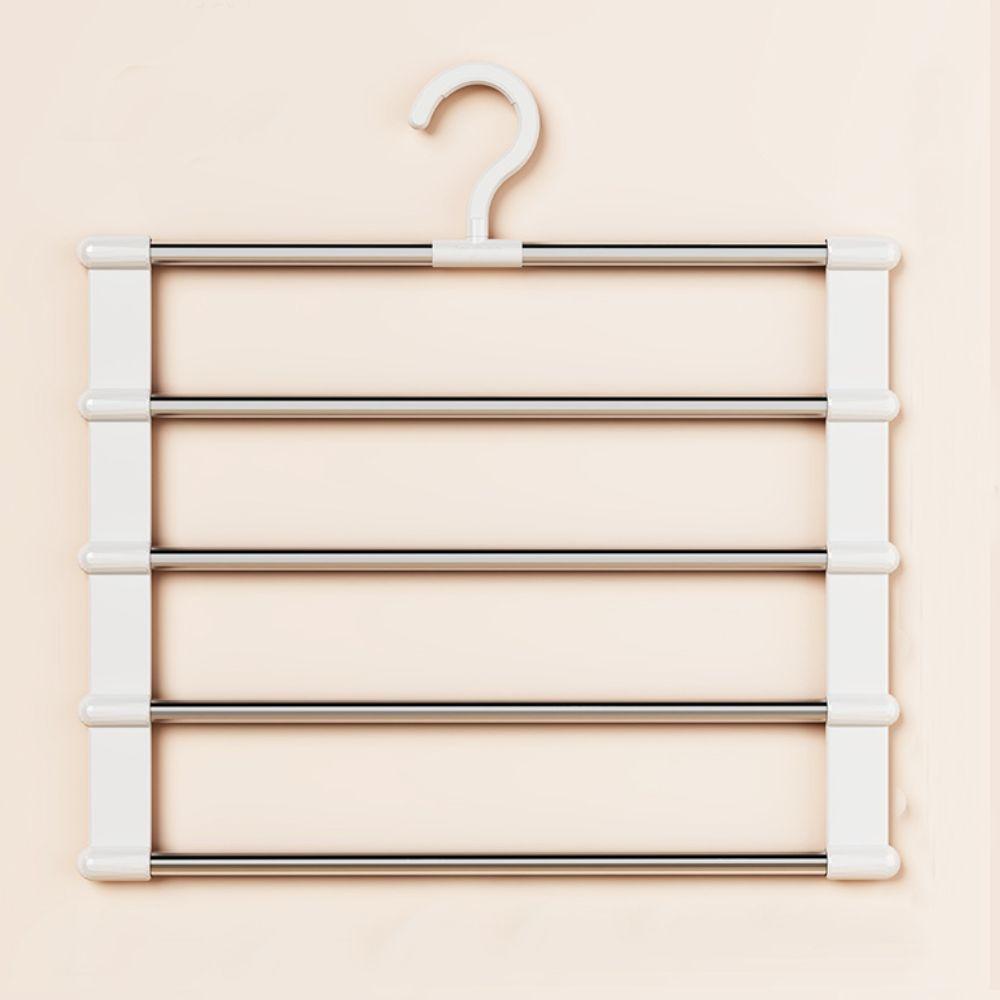 5 Layers Magic Pants Rack Stainless Steel Clothes Organizer Hanger High Quality Closet Organizer