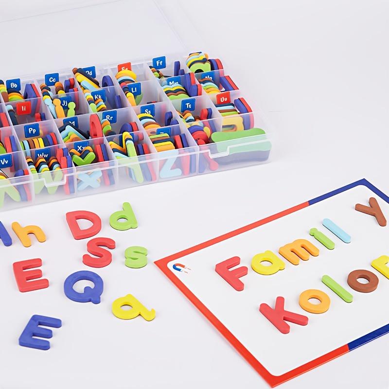 208pcs Magnetic Letter Spelling Set Teaching Tool, Helpful for Teaching and Intellectual Development, Improving Language Skills