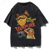 2026 Summer Fashion The Return of Vampurr T-Shirt Men Women O Neck Cool Summer T Shirts Short Sleeve Tees Hip Hop Streetwear Oversized Tshirt