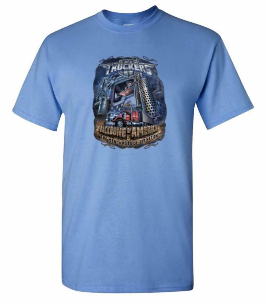 Truckers Backbone of America T-Shirt Truck Driver Occupation Tee XL