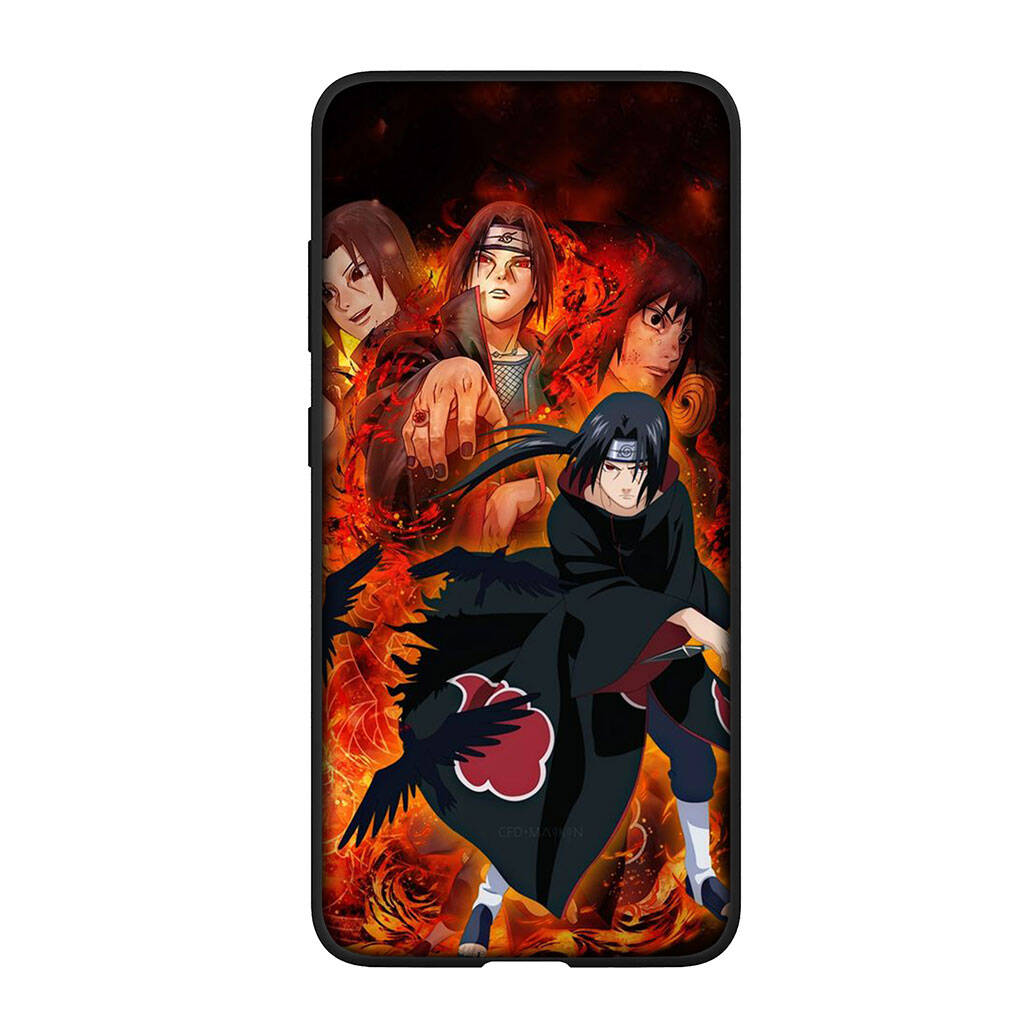 For Samsung Galaxy S25 S24 S23 S22 Ultra FE Plus A37 A57 A56 A55 A06 A16 A15 A36 A26 A35 A05 A25 A54 A34 Phone Case Lovely Pain Akatsuki Naruto Cover