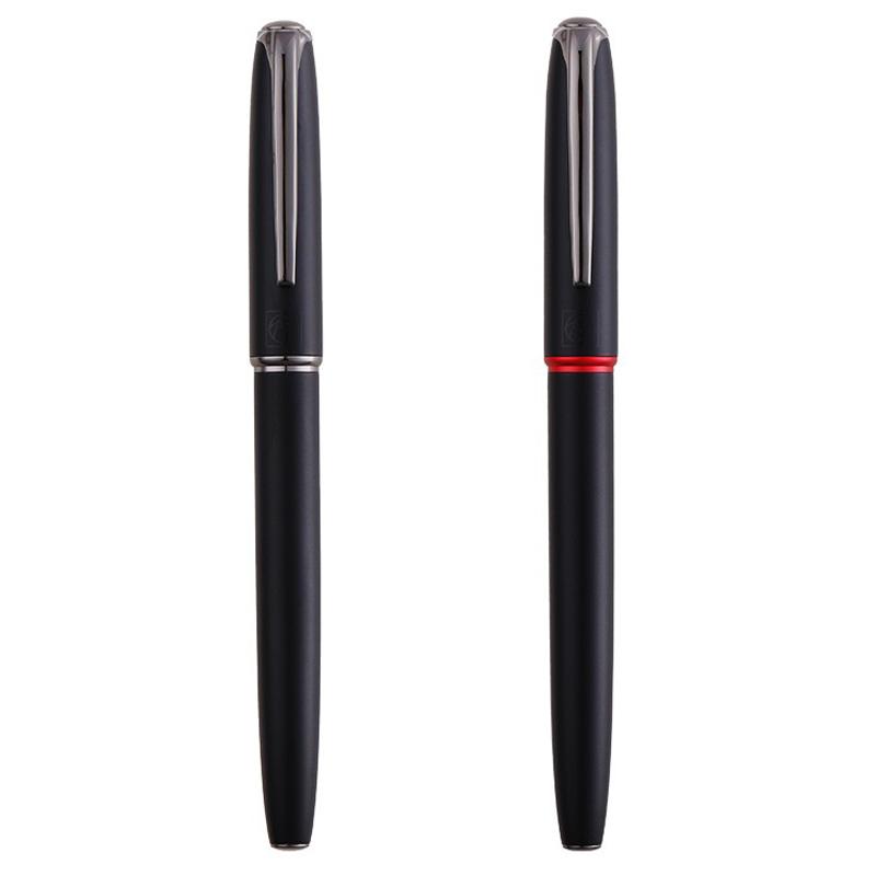 Picasso 916 Pimio Fine Quality Metal Roller Ball Pen Titanium Black Matte Barrel For Business Writing Gift Pen