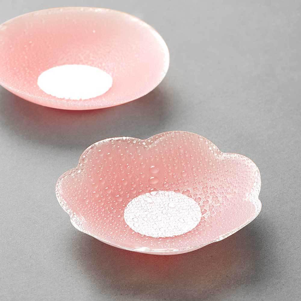 Liquid Silicone Seamless Waterproof Ultra-Thin Flower-Shaped Nipple Covers
