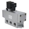 Electric Solenoid Valve G1 2in 2 Position 4 Way Single Control Directional Valve Q24DH‑15DC24V