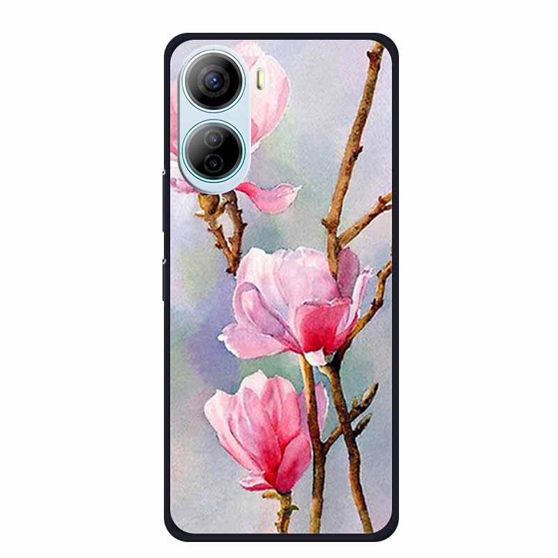 For ZTE Libero 5G IV Case Luxury Cartoon Silicone TPU Back Cover Soft Phone Cases for ZTE Libero5G IV A302 Protective New Fundas