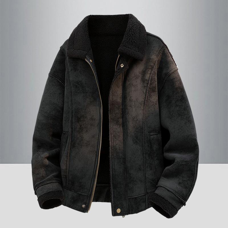 MY9619 Men`s Fur Collar Warm Winter