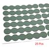 100pcs Self-Adhesive 21700 18650 26650 Battery Insulating Gasket, Hollow Paperboard Electrical Insulation Pad Rings 1S-8S Solid