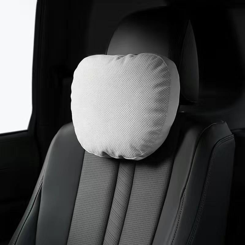 Maybach Headrest & Lumbar Support Cushion: All-Season, Breathable, Universal Fit for Rear Seat