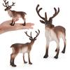 Animal Figurine Durable Cognitive Competence Educational Toy Desk Decoration Christmas Elk