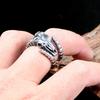 Everyday Party Jewelry Gifts Men's Stainless Steel Rings Titanium Steel Rings Business Commuter Jewelry
