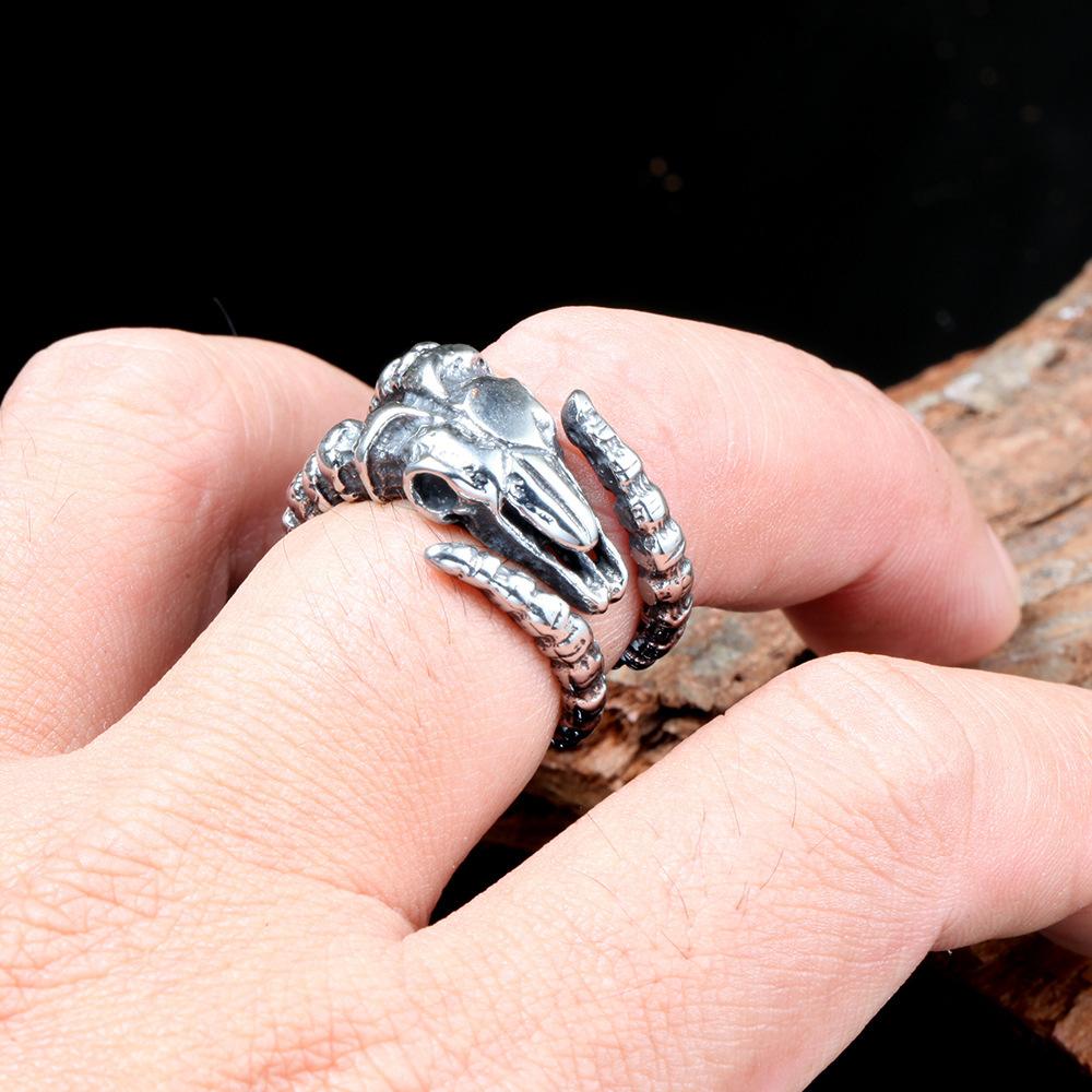 Everyday Party Jewelry Gifts Men's Stainless Steel Rings Titanium Steel Rings Business Commuter Jewelry
