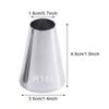 1/3pcs Round Reusable Icing Piping Nozzles Pastry Bag Scraper Flower Cream Tips Converter Baking Cup Diy Cake Decorating Tools