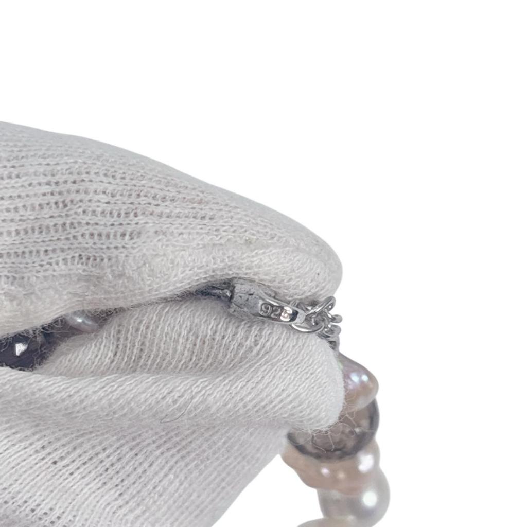 Stylish outing Baroque pearl Necklace Pearl multicolor Women Used