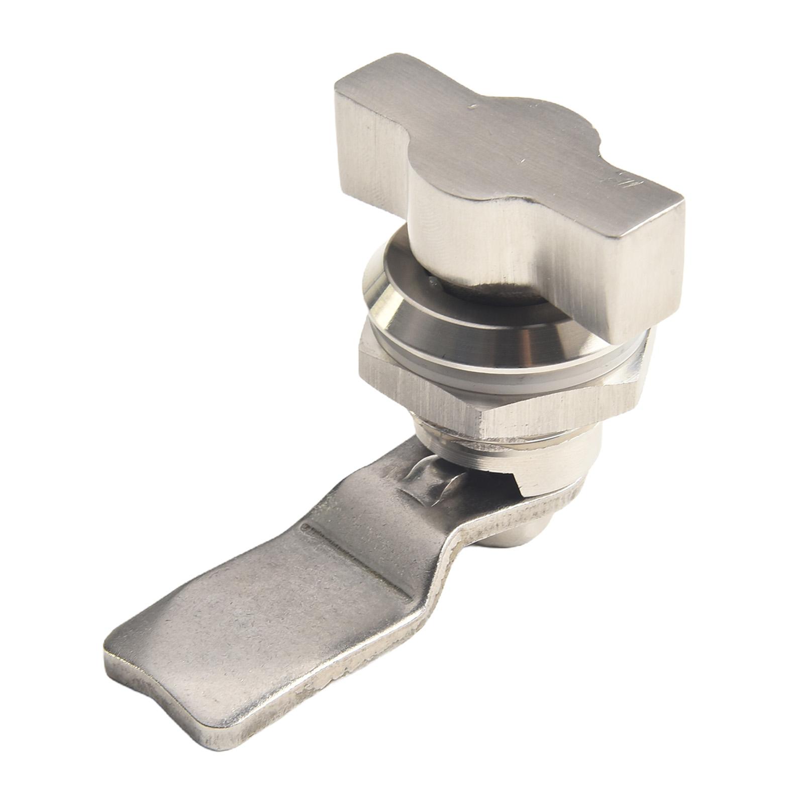 For Vending Machines Turn Tongue Lock Cylindrical Tongue Lock For Homes Aluminum Alloy Long-lasting Use Stainless Steel