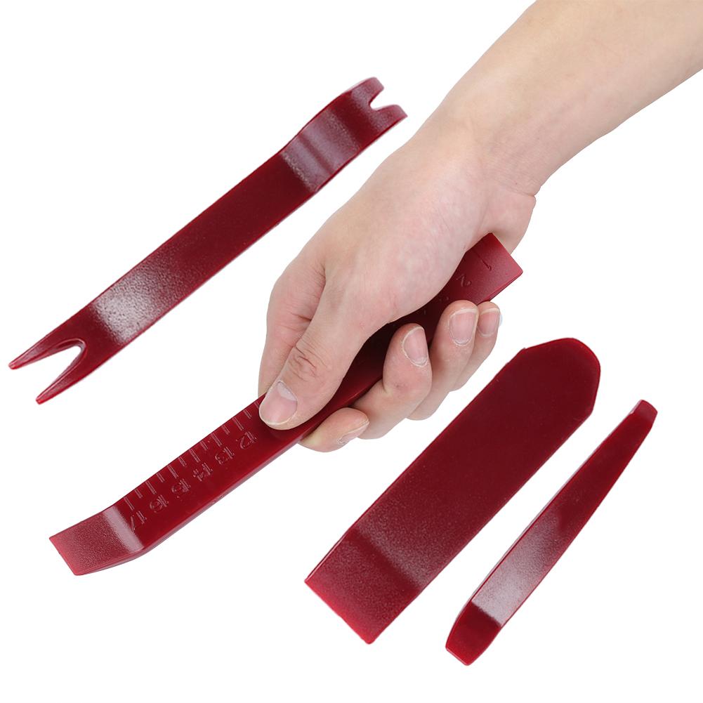 4 Stück Auto Innenraumverkleidung Entferner Stereo Audio Radio Türverkleidung Clip Hebelwerkzeug Satz Umbau