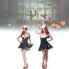 Sexy Ladies Halloween Sassy Sailor Girl Party Costume Naval Fancy Outfit Dress