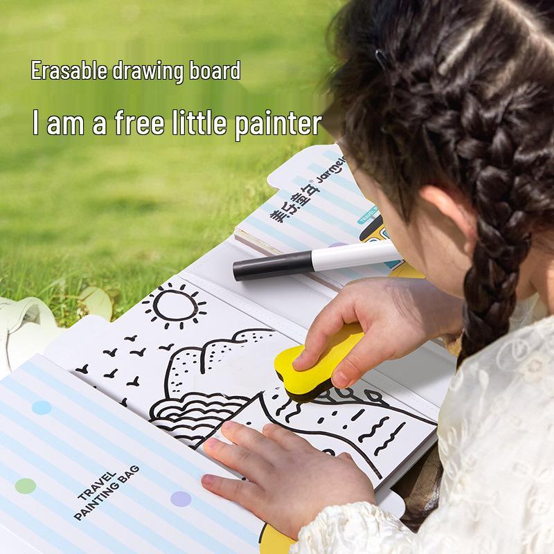 Meile Travel Drawing Bag: Educational Watercolor Game for Kids - Outdoor Parent-Child Activity