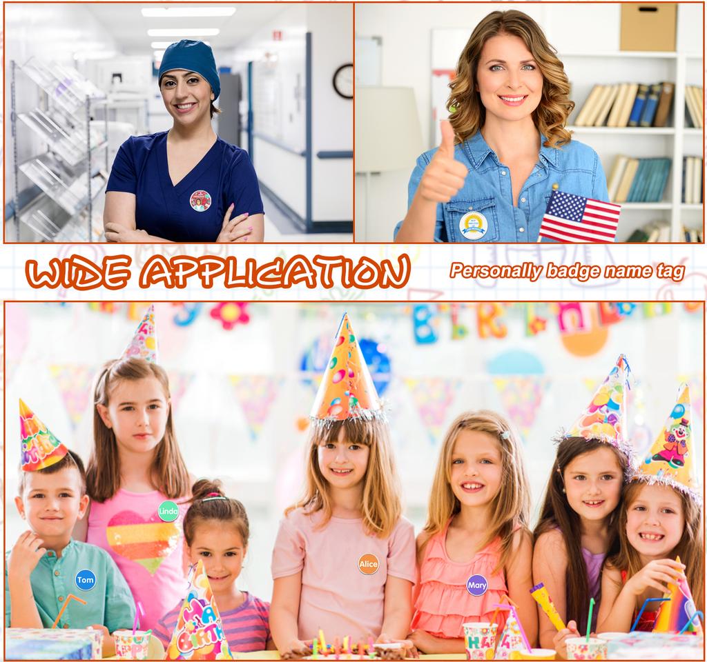 25 Packs Badge Making Kit 3Inch Make Your Own Badges Round Button Badge And 50 Pcs Paper And Awl For Kids Badge Blanks Button De