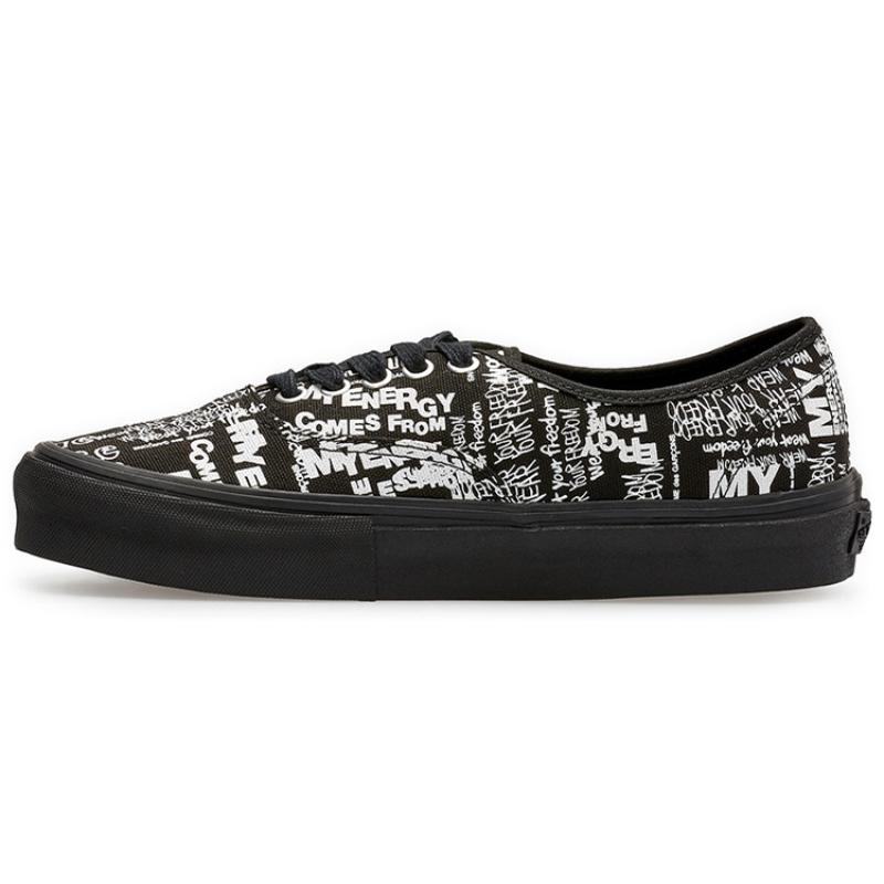 Vans Comme Des Garçons X Authentic Lx 'Graffiti Black' Vans VN0A33TASO7