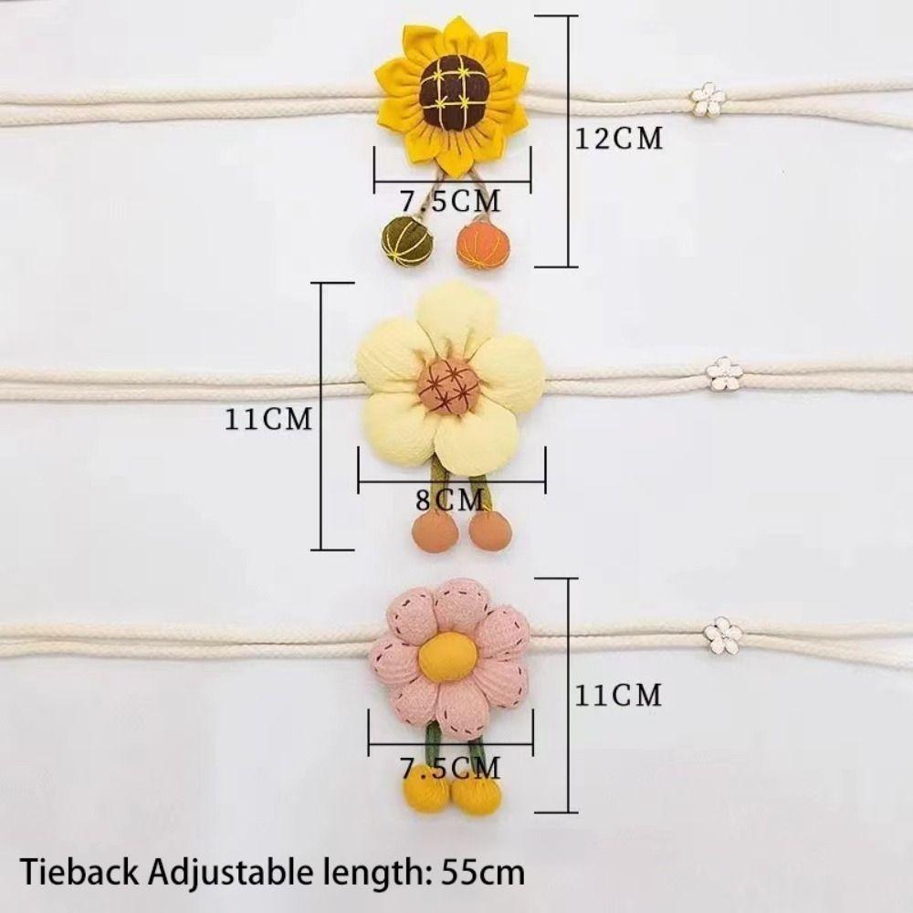 Elastic Band Curtain Buckle Adjustable Curtain Rope  Kids Room Home Decor