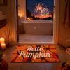 Fall Door Mat,Pumpkin Welcome Doormats Natural Coir Mats Non Front Door Rugs For Thanksgiving Decorative Entrance Porch Outdoors