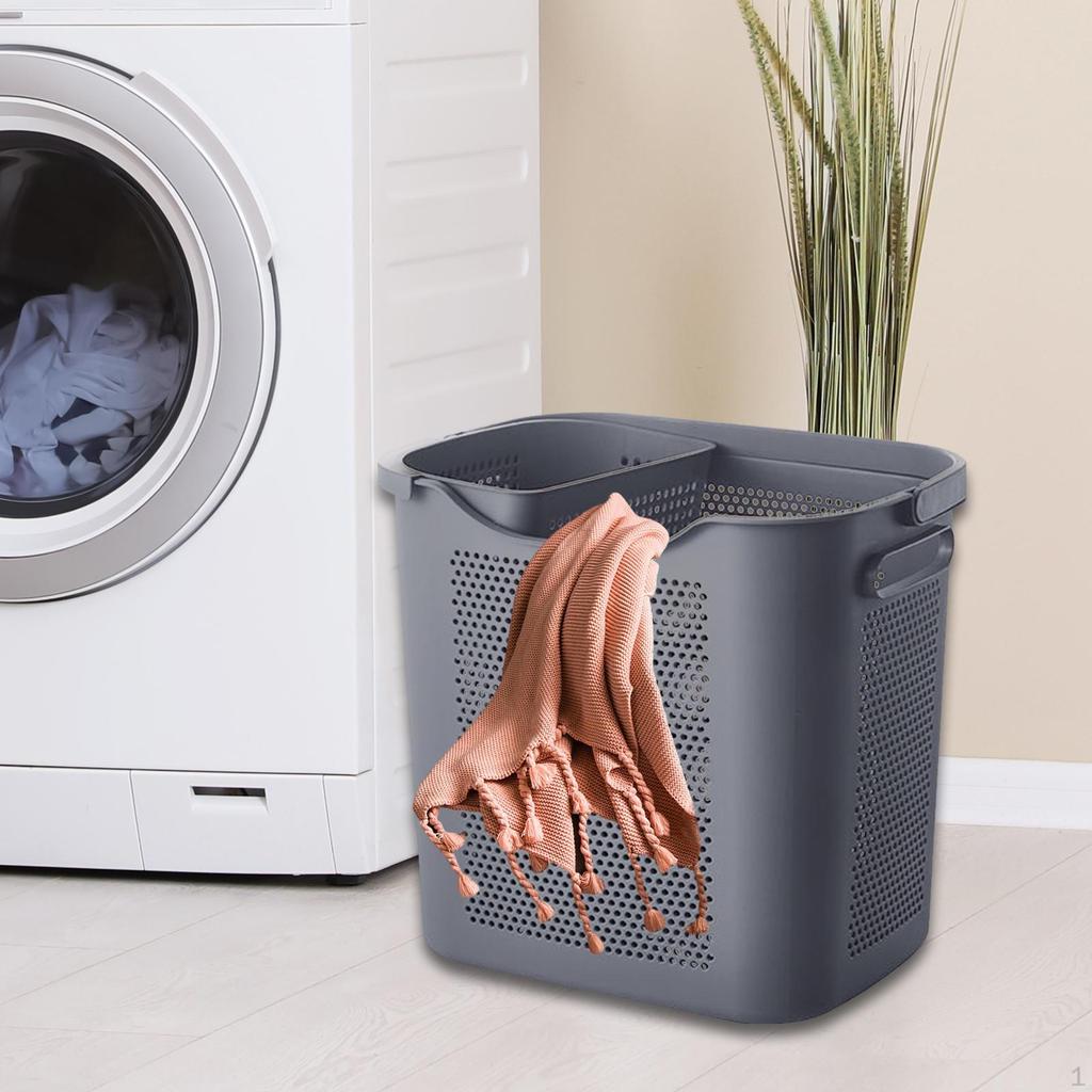 Dirty Clothes Basket Laundry Large Capacity Portable Reusable Storage Multifunction