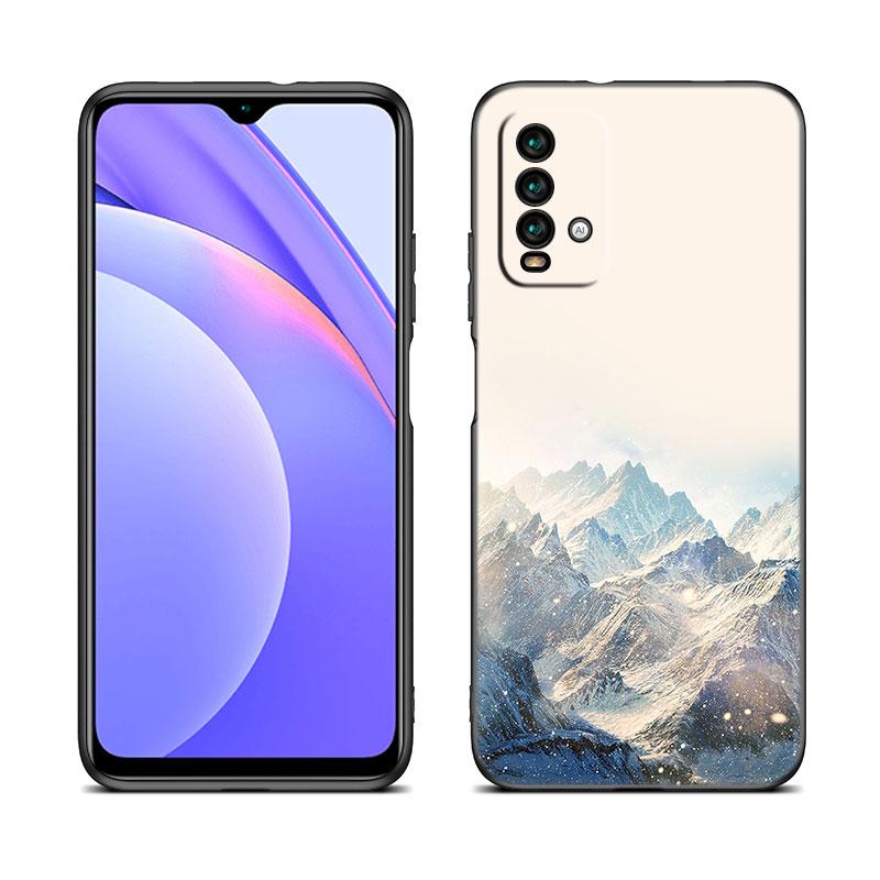 Schnee Berglandschaft Handyhülle für iPhone Samsung Galaxy Redmi Xiaomi Oppo OnePlus Note SA 7 8 9 10 11 12 13 14 20 21 22 23 53 54 Pro Max Ultra