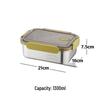 ZISIZ 1300ml 316L Stainless Steel Food Storage Container