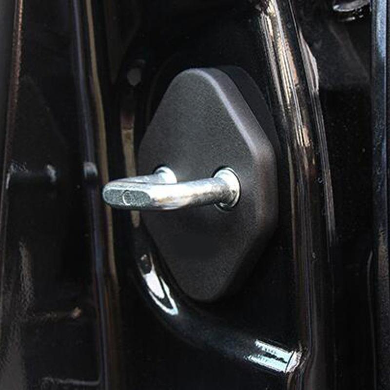 Car Styling Door Lock Latches Striker Cover Frame Trim For Honda CRV CR-V  2024 Auto Interior Accessories