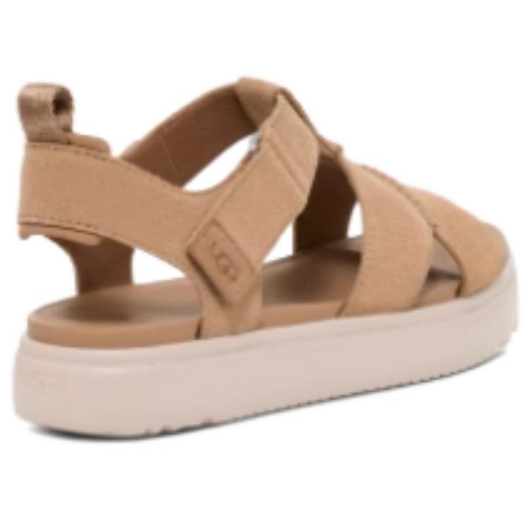 UGG Zanna Series Vintage Round Toe Thick Sole Slide Sandals Women sandals 1170531-SAN