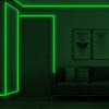 Lichtgevende Band Plint Muursticker Woonkamer Decoratie Slaapkamer Huis Decoratie Stickers Trap Gloeiend in het Donker Doe-het-zelf Strip Behang