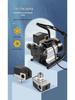Adjustable Pressure Oil & Water Pump with Switch & Check Valve, Self-Priming Household Accessory