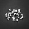 1-5Pcs 3D Mini Jellyfish Model Crystal Ocean Resin Modeling Filler For DIY Crafts Jewelry Fillings Decorations Materials